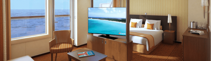 Accommodation on Carnival Vista